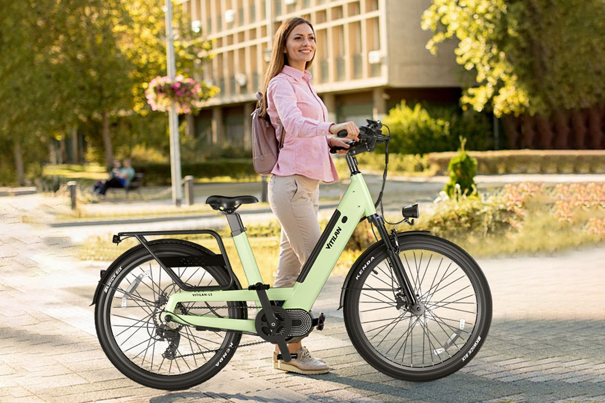 New Arrival: Elegance Meets Comfort —L5 Urban Commuter E-bike