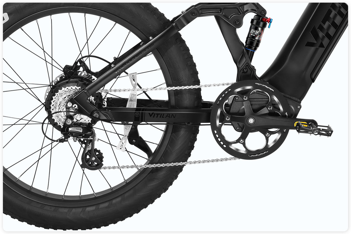 T7 Full Suspension Mountain E-bike