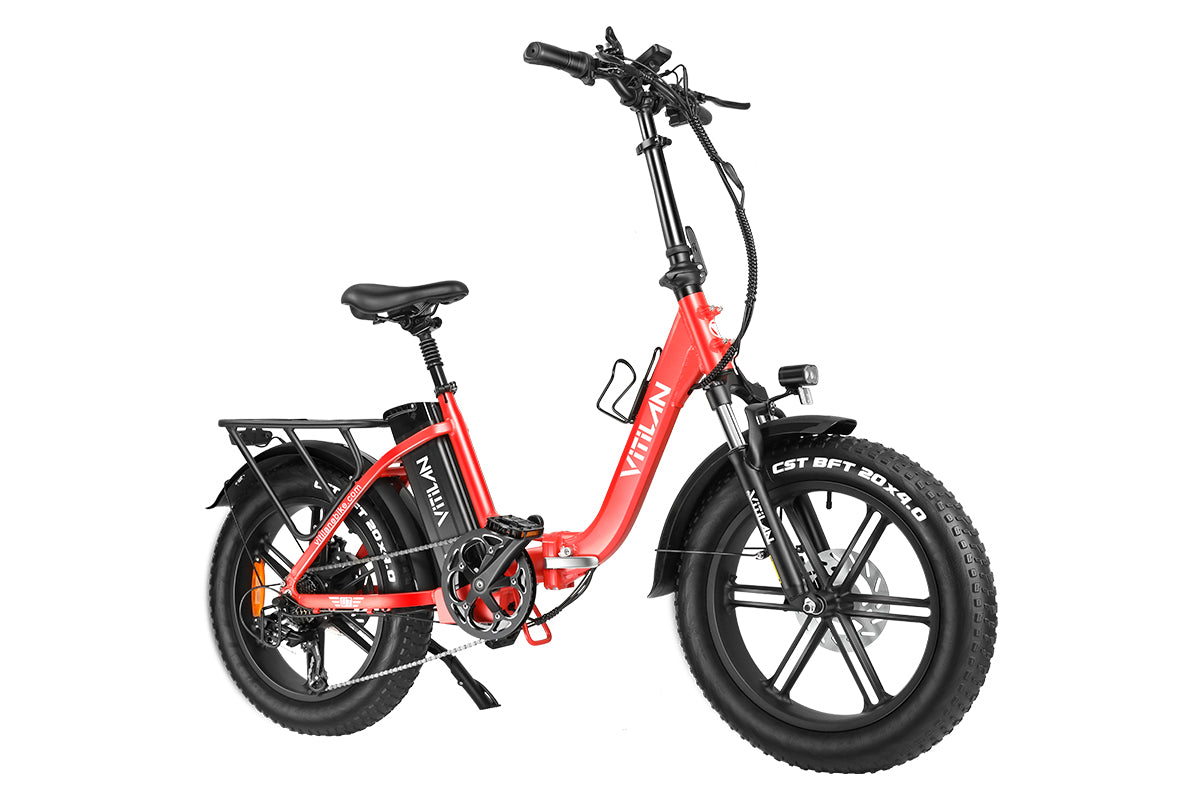 U7 Step-thru Foldable Fat Tire Electric Bike