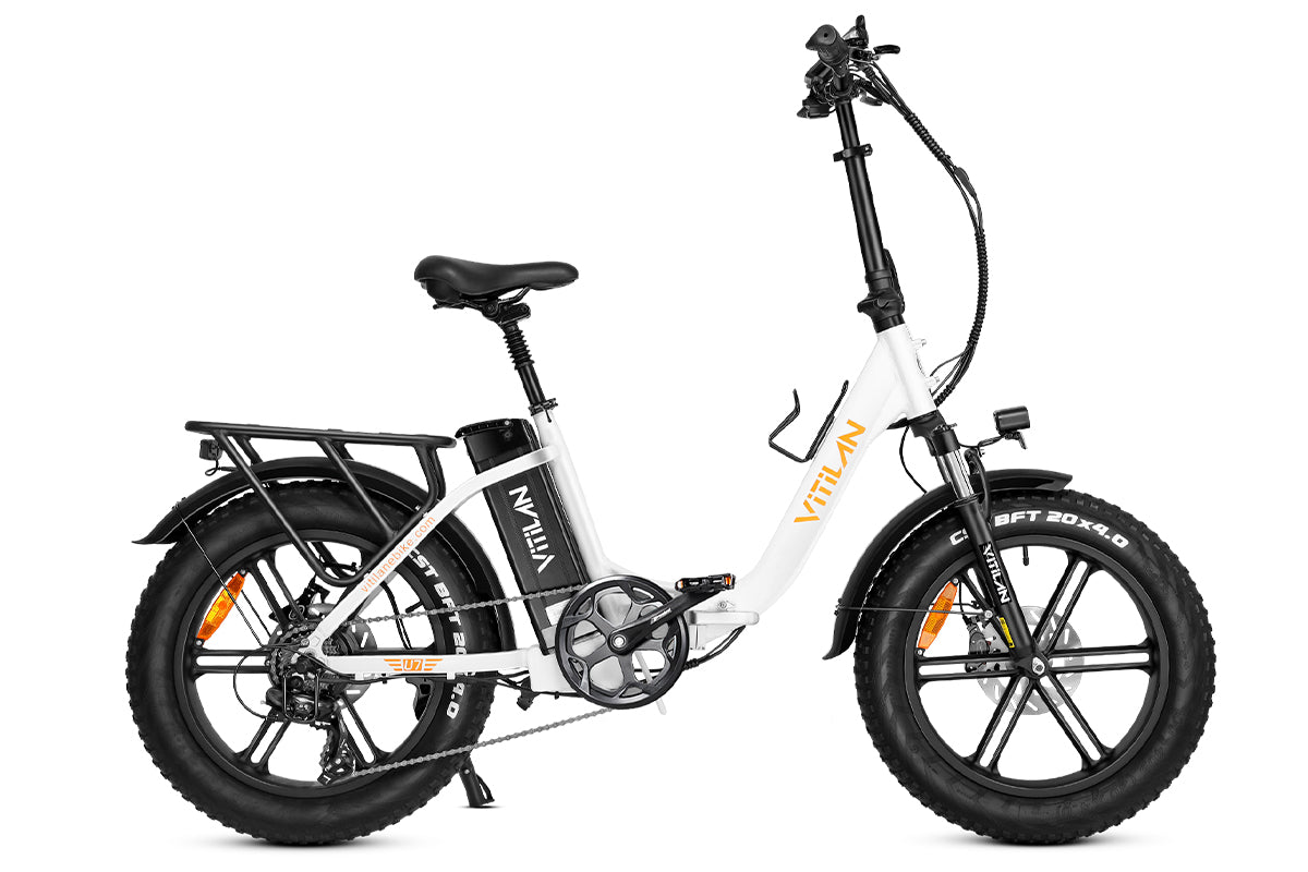 U7 Step-thru Foldable Fat Tire Electric Bike