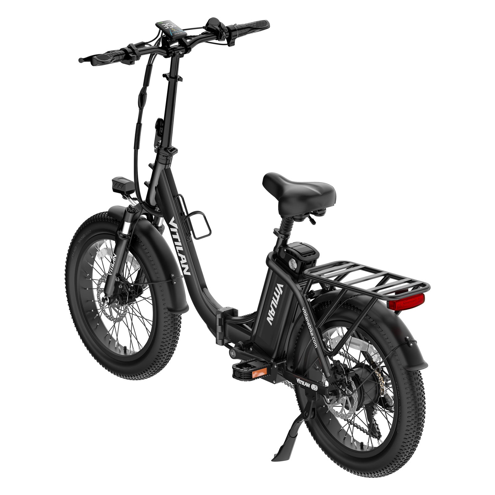 U3 Full Suspension Foldable Fat Tire Electric Bike