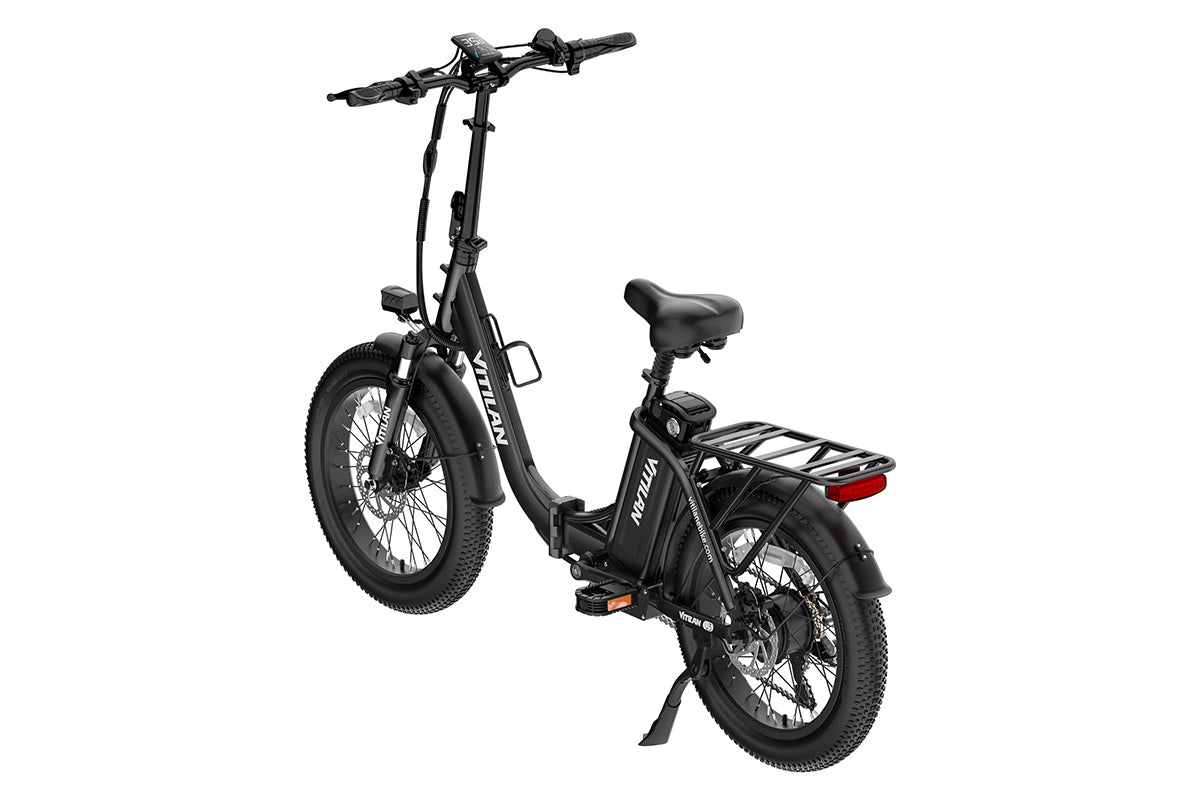 U3 Full Suspension Foldable Fat Tire Electric Bike