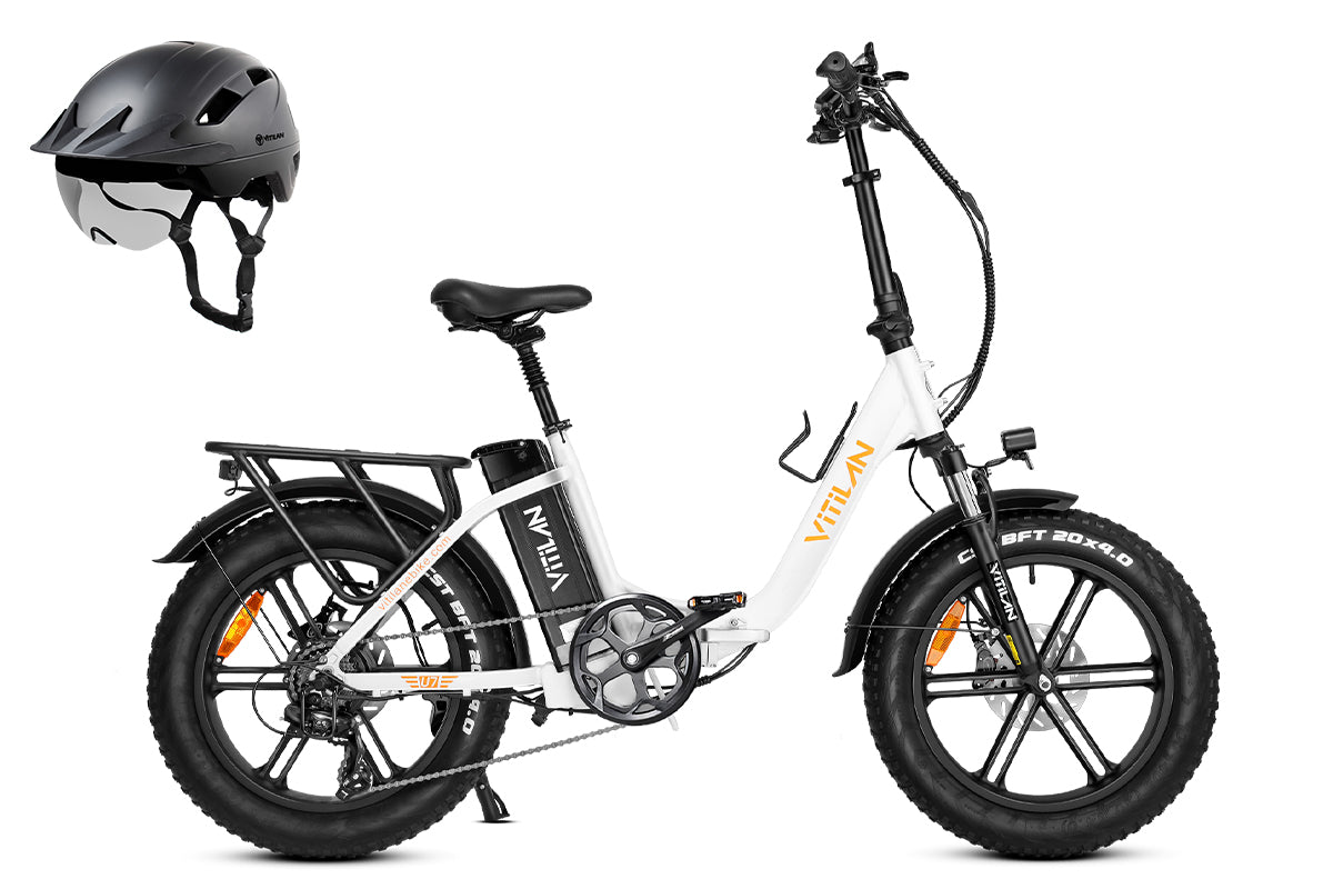 U7 Step-thru Foldable Fat Tire Electric Bike