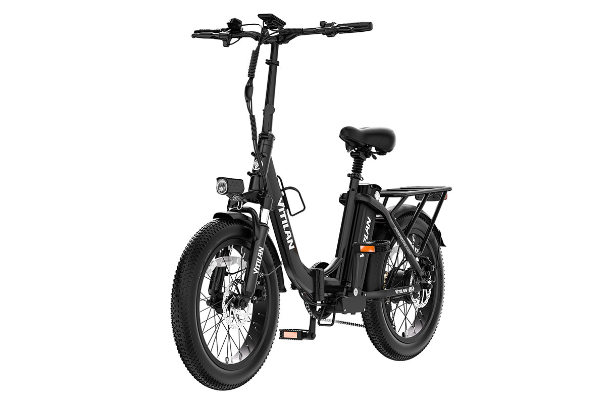 U3 Full Suspension Foldable Fat Tire Electric Bike