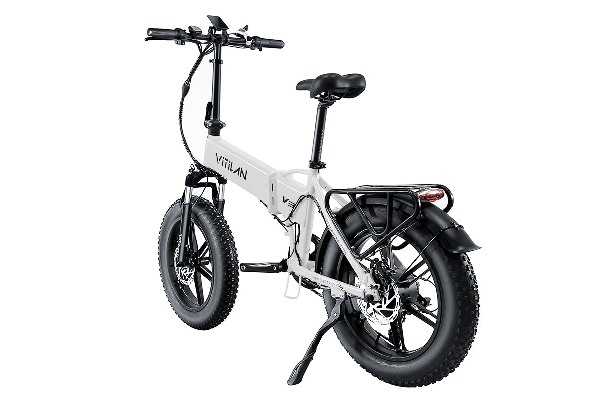 V3 2.0 Folding Fat Tires Adult All Terrain Electric Bike