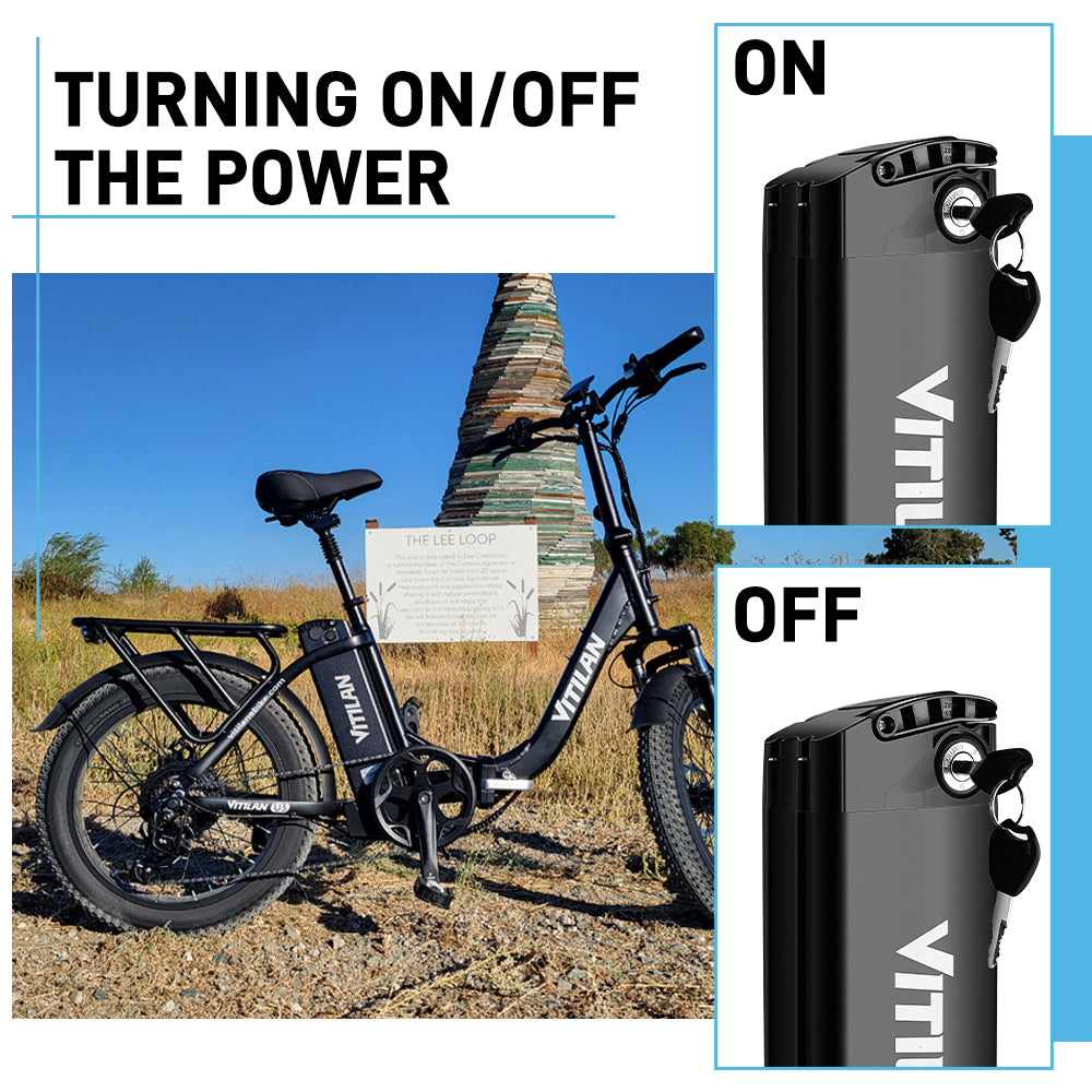 U3 Series Power Swappable Ebike Battery