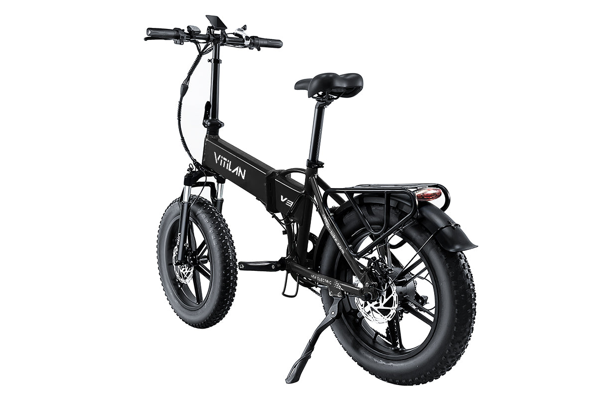 V3 2.0 Folding Fat Tires Adult All Terrain Electric Bike